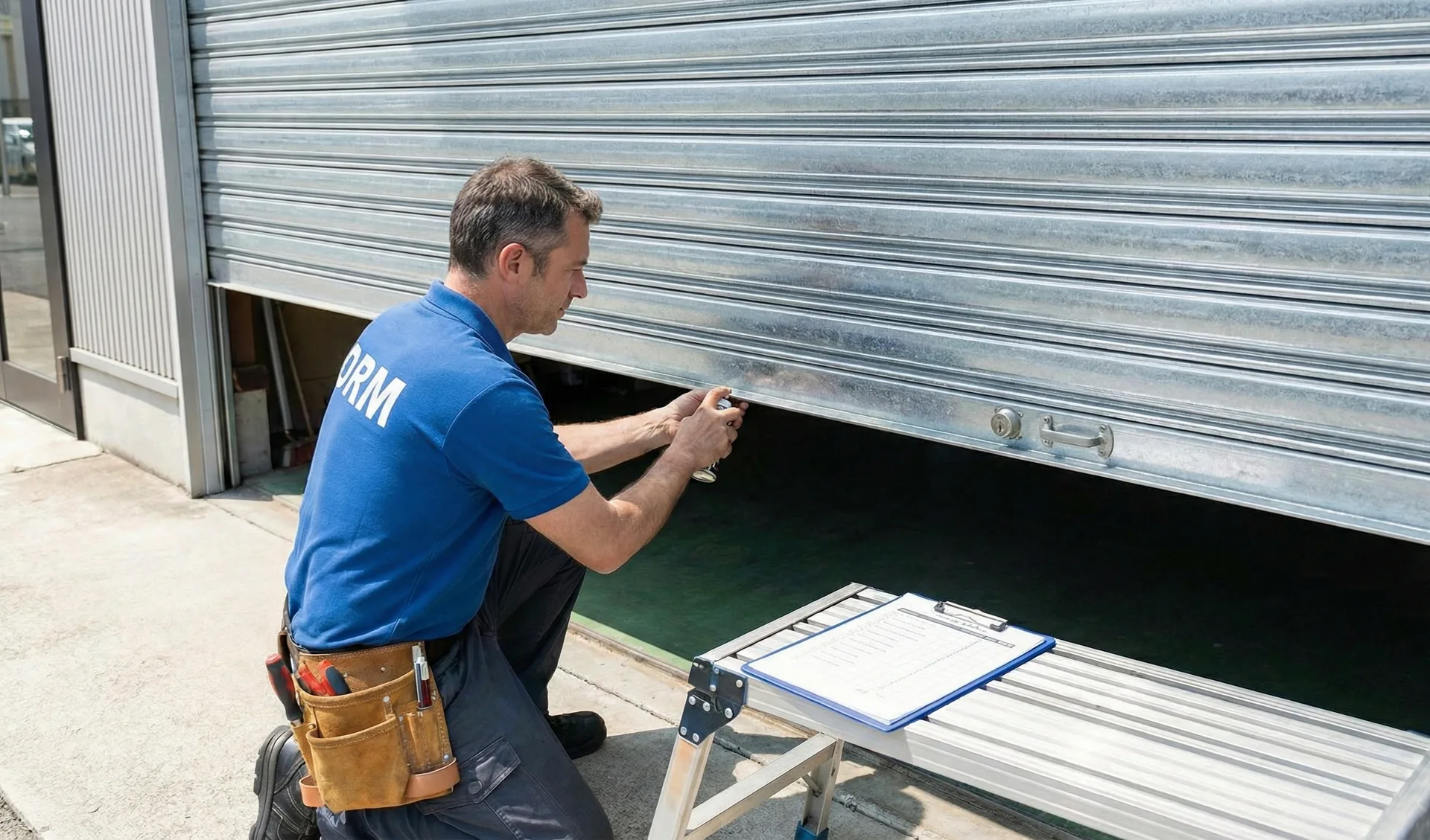 Entretien et réparation rideau métallique Creil Oise