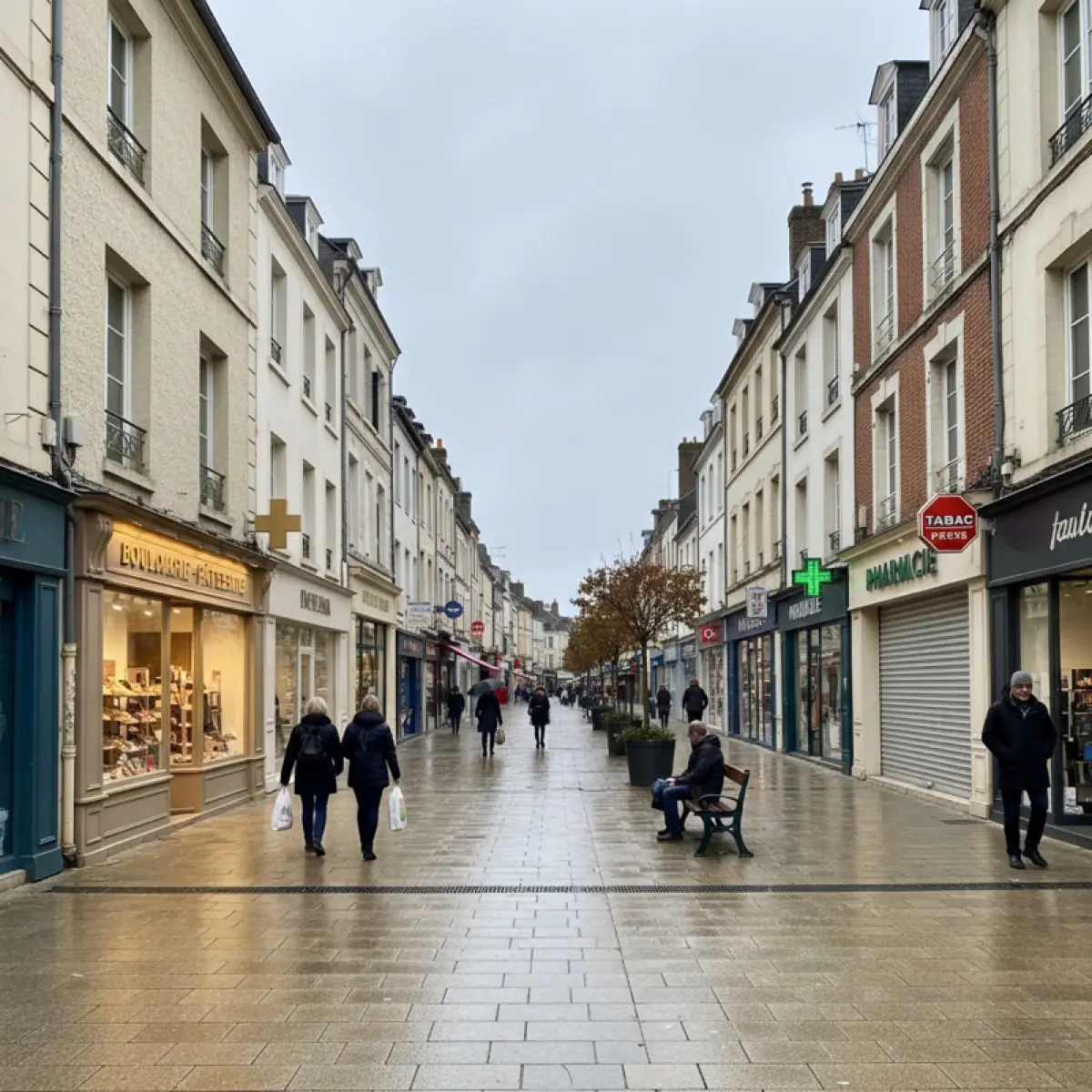 Rideau metallique Creil centre