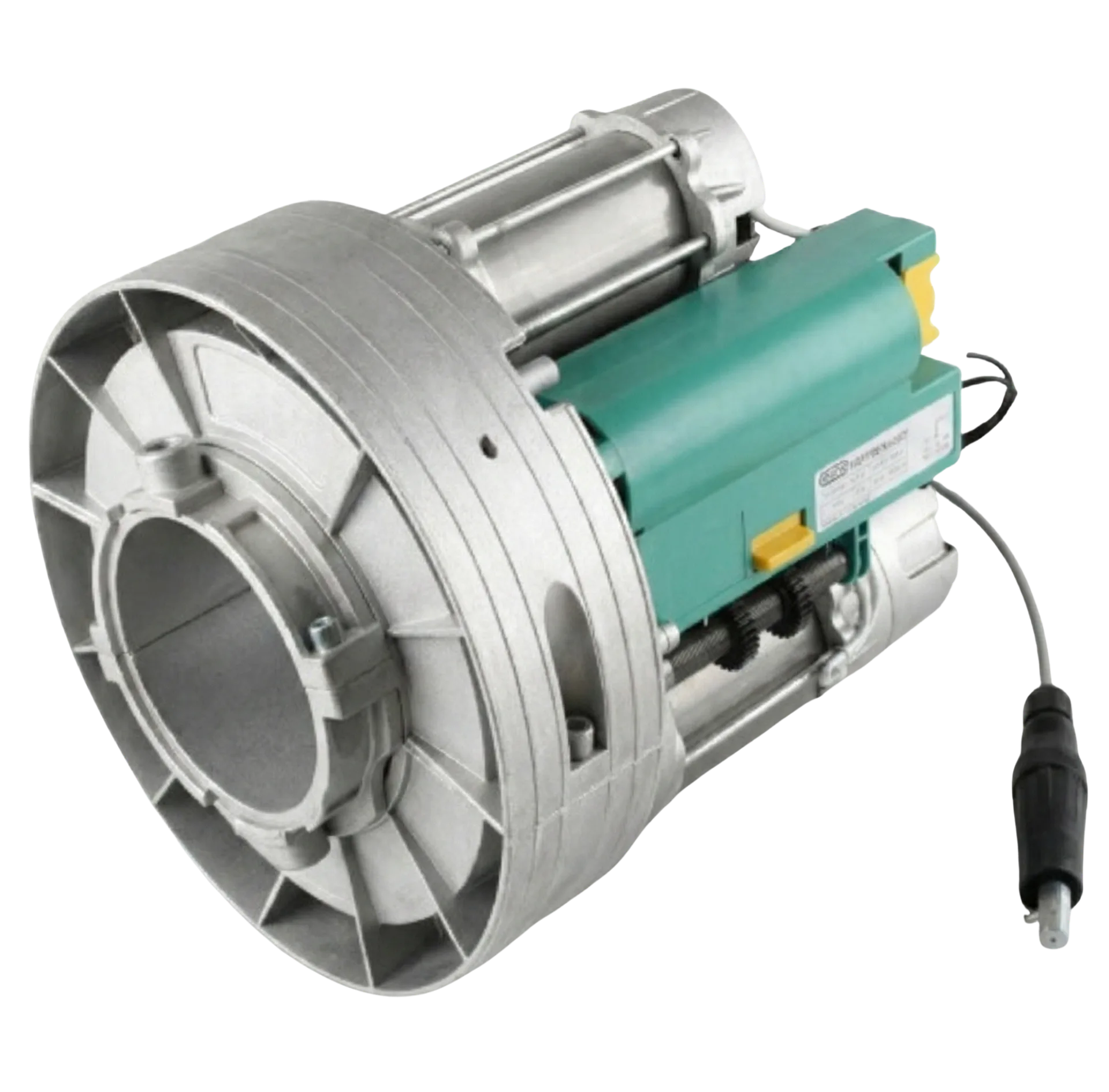 Moteur tubulaire pour rideau metallique installe dans un commerce a Creil