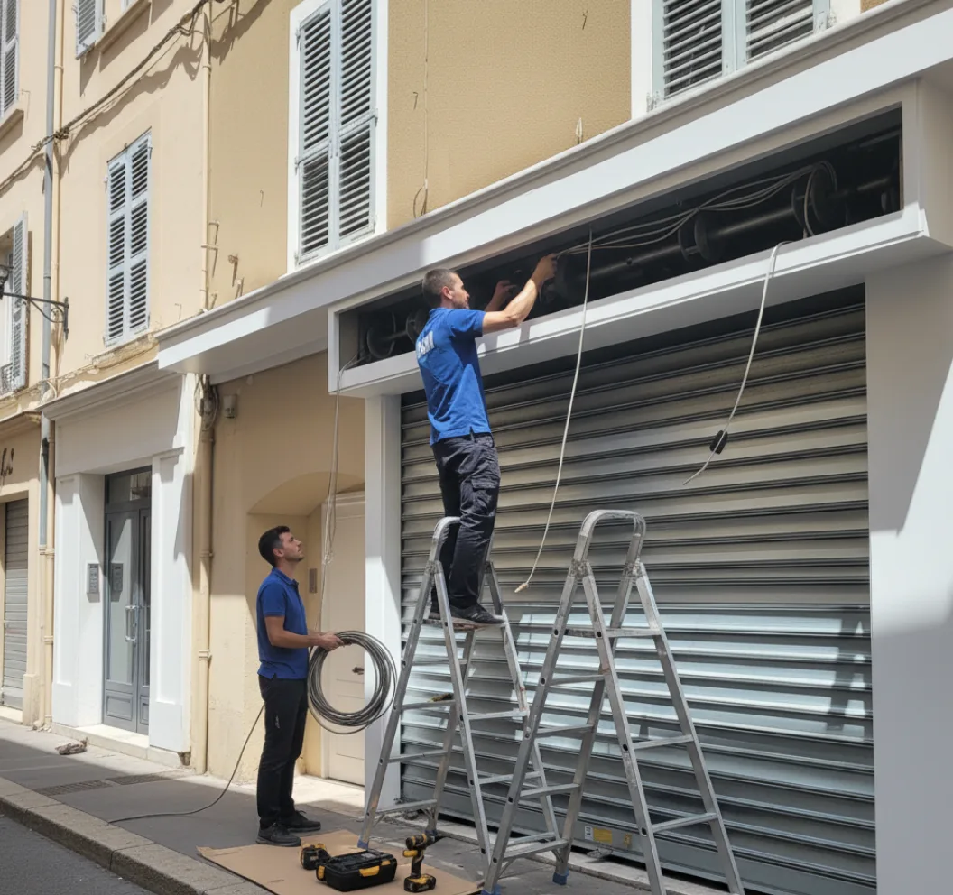 Motorisation rideau métallique moteur tubulaire Somfy Nice Creil Motorisation rideau métallique moteur tubulaire Somfy Nice Creil