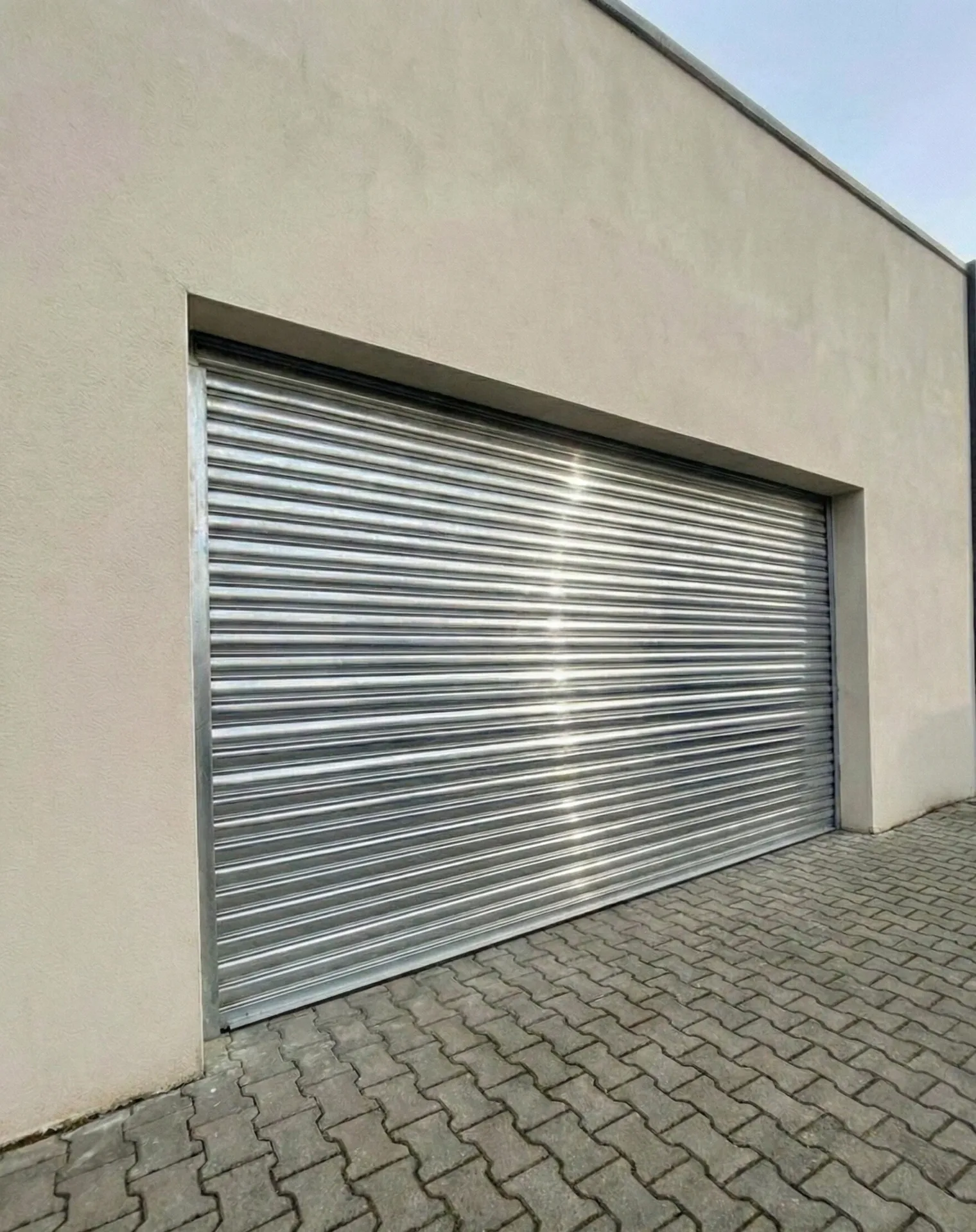 Installation rideau métallique sur-mesure commerce Creil centre-ville Installation rideau métallique sur-mesure commerce Creil centre-ville